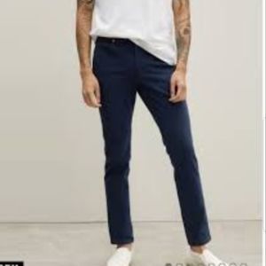 Everlane Twill  Slim Black Casual Pant Men's 40 x 30